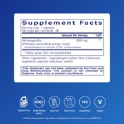 Pure Encapsulations Ashwagandha - 500 mg Ashwagandha Extract - Metabolism & Stress Support* - Immune Support* - GMO Free & Vegan - 60 Capsules
