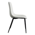 thumbnail image 3 of MOE'S Home ALIBI DINING CHAIR IVORY-M2, 3 of 5