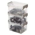 thumbnail image 4 of Simplify 4-Pack 12oz Stackable Storage Box Set with Lid, 4 of 4