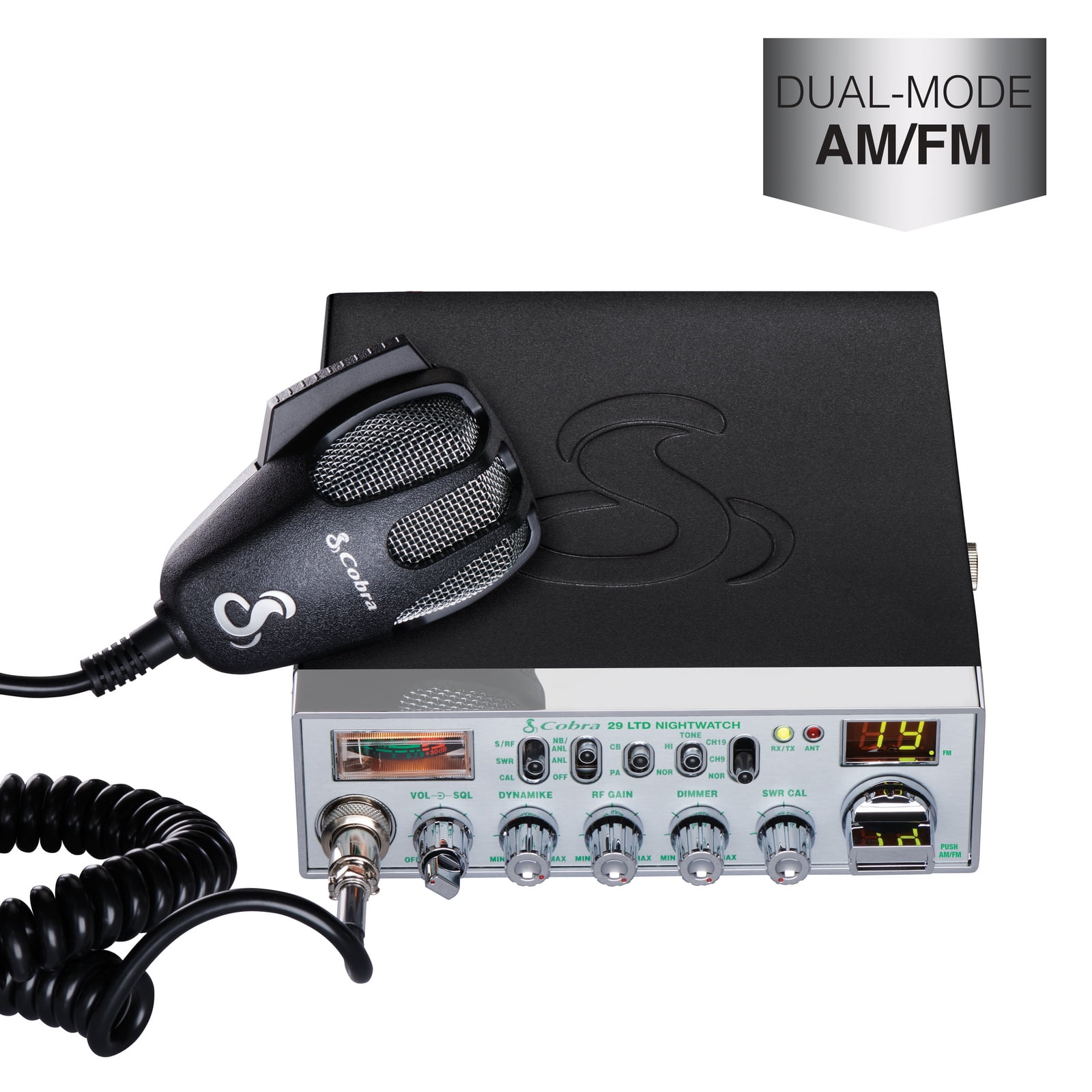 Cobra 29 LTD NW AM/FM Professional CB Radio, 40 Channels, 4 Watts, Instant Channel 9, SWR Calibration, Nightwatch Illumination - Walmart.com Cobra 29 LTD NW AM/FM Professional CB Radio, 40 Channels, 4 Watts, Instant Channel 9, SWR Calibration, Nightwatch Illumination - Walmart.com