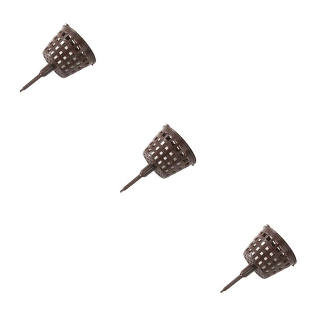 Advancent 10 Uds. Cesta con tapa de fertilizante, accesorios de plantación, suministros de jardinería, soporte de almacenamiento pequeño, caja de malla Type4 NO4 Advancent CBP091556