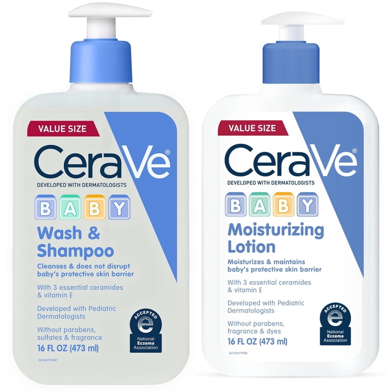 CeraVe Baby Wash & Shampoo Plus Lotion Bundle photo 1