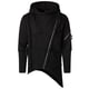 thumbnail image 1 of Sudadera con capucha y cremallera de manga larga estilo oscuro sólido informal para hombre Pompotops  oipoqjl39066, 1 of 9