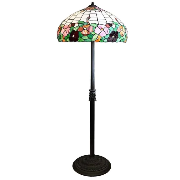 Pre-Owned Wilkinson Leaded Poppy Floor Lamp, Circa 1909-1915