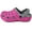 Fuchsia/Grey, variant on VONMAY Toddler Slippers Non-Slip Velcro House Shoes