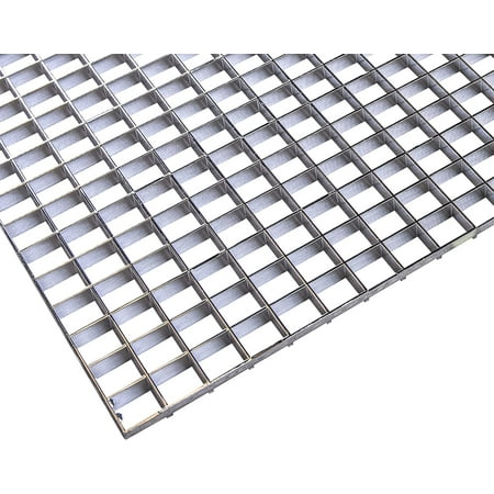 

KastLite Egg Crate Panel 2-Pack in Chrome | Polystyrene | Nominal 2 x 2 with 1/2 x 1/2 x 3/8 Cell Size | Manufactured by American Louver