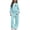 Light Blue, variant on BXJX Girls Outfit Sets Size 10-12 ,Long Sleeve 2 Piece Casual Fleece‑Lined Hoodies and Sweatpants Kids Clothing Sets Light Blue