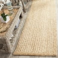 thumbnail image 3 of SAFAVIEH Natural Fiber Donelle Geometric Jute Area Rug, Natural, 4' x 6', 3 of 9