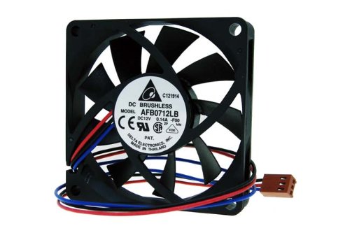 DC BRUSHLESS FAN AFB0712LB DC12V 0.14A, 3-WIRE, 70x15mm, Ball FFB0912EHE 40mm Server 012A Y4574 AVF4010MB fan 70x15mm... by Delta