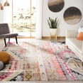 thumbnail image 3 of SAFAVIEH Monaco Risto Abstract Area Rug, Light Grey/Multi, 9' x 9' Square, 3 of 9