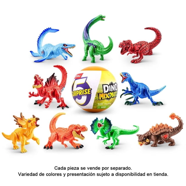 Figura coleccionable ZURU 5 Surprise Dino Mix & Match artículo sorpresa