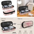 thumbnail image 6 of HUISEFOR Pink Camo Bow School Backpack Set 4 Pcs Lightweight Breathable Schoolbag with Lunch Box Pencil Case Water Bottle Holder 17 Inch for Elementary School 2nd-3rd Grade, 6 of 7