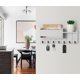 thumbnail image 3 of Soporte de pared para llaves RelaxScene decorativo con estante, 3 of 5