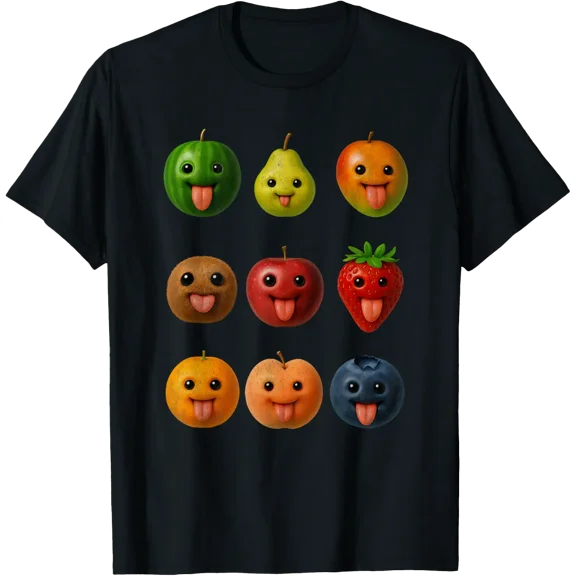 Men Women Ai Fruit Gen Z Brainrot T Shirt Size S-5XL