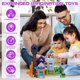 thumbnail image 4 of Bloques magnéticos Shozaar 120 unidades Build Happy Castle Kids 3-10, 4 of 6