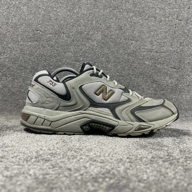 New Balance 755 Athletic Walking Shoes Gray Leather MW755GR Men's Size 11.5