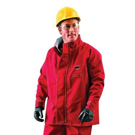 X-Large Red 30'' Sawyer-Tower CPC Polyester Trilaminate Gore Fabric Splash Protection (Best Gore Tex Jacket Review)