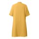 thumbnail image 5 of Vestido informal de mujer de color liso con botones y largo medio - Manga corta, corte holgado, cuello en V, prenda versátil para el verano, 5 of 6
