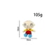thumbnail image 3 of Family Guy Brian Stewie Animation Surrounding Plush Toy Doll, 3 of 5