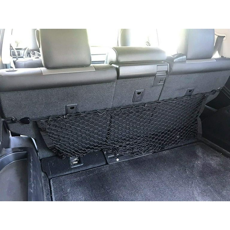 Truck Bed Envelope Style Trunk Mesh Cargo Net for Dodge Ram 1500 2019-2024  - Car Accessories - Premium Truck Bed Organizer - Cargo Net for Pickup 