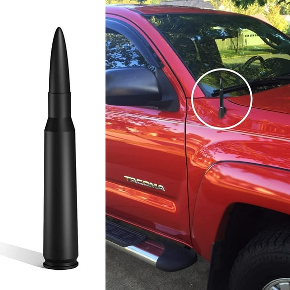 5.3" Short Radio Antenna Compatible with Toyota Tacoma Tundra 2000-2021 - Designed for Optimized FM/AM Reception - Toyota Tacoma Accessories - Water Proof