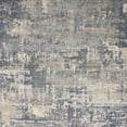 thumbnail image 5 of 5' X 7' Grey And Beige Abstract Power Loom Non Skid Area Rug, 5 of 6