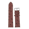 thumbnail image 1 of lionlar Leather Watch Band Adjustable Watch Band Strap Replacement Strap Watch Strap Red 24mm, 1 of 9