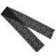 thumbnail image 3 of Black Lace Ribbon Red 10 Yards 3.9in Wide Elastic Comfortable Unique SkinFriendly Lace Trim for Decorations Sewing DIY(Black ), 3 of 5