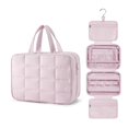 thumbnail image 5 of Bolsa de cosméticos de viaje de gran capacidad, organizador colgante para guardar artículos de tocador y maquillaje, disponible en varios colores., 5 of 5