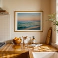 thumbnail image 3 of Coastal Swirl - Panama City Beach Florida Photography Oak Framed Wall Art Print 16 x 24 inches, 3 of 6