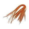 thumbnail image 2 of figatia 20 Pieces Fish Ribbon Sea Fishing Lure Set for Trout Striped Bass Grass Carp Orange Black, 2 of 8