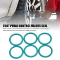 thumbnail image 3 of Sello De Válvulas De Control De Pedal, Cambiador De Neumáticos De Goma Válvula De Pedal Junta Tórica Antifugas 6 Piezas Larga Vida útil Resistente Al Desgaste Para Cambiador, 3 of 7