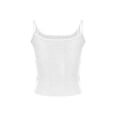 thumbnail image 4 of EHTMSAK Crop Tank Tops for Women Ribbed Square Neck Spaghetti Straps Y2k Tank Top Sleeveless Teen Girl Junior Racerback Camisole, 4 of 4