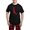 With Red Plaid Pant, variant on CafePress - Red Basketball Dunk Pajamas - Men's Dark Loose Fit Cotton Pajama Set