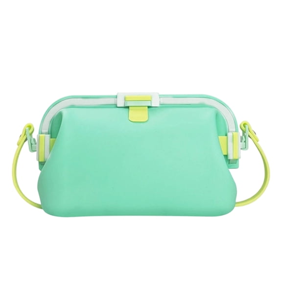 Huggea Waterproof Purse, Jellybean Beach Bag, Women's Summer Handbag& Reusable, Foldable Tote Bag for Lunches