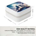 thumbnail image 2 of ZFLMY Wolves Rock Sky Bridesmaid Gifts and Travel Essential Jewelry Box for Women - Necklace, Ring, Earring Organizer White, 2 of 5