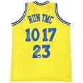 thumbnail image 2 of Golden State Warriors Chris Mullin, Tim Hardaway & Mitch Richmond Autographed Yellow Jersey Run TMC Beckett BAS Witness 216823, 2 of 2