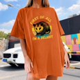 thumbnail image 2 of YDLCAFD Button Down Shirts for Women Long Sleeve Pattern Ladies First Of All Printed T Shirt Top, 2 of 4