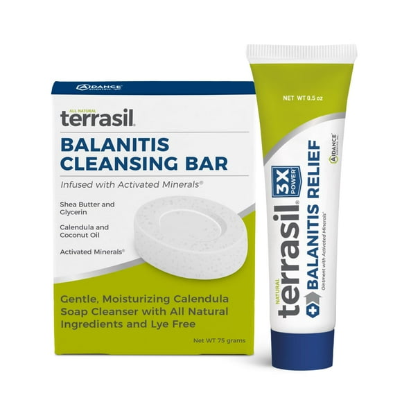 Balanitis Relief Kit terrasil Balanitis Relief + Jabón limpiador
