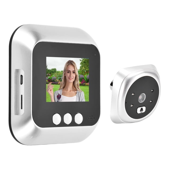 Video , 720P Night Vision Peephole Door Viewer Smart For Household