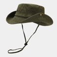 thumbnail image 2 of Prolriy Sun Hats for Women, Womens Outdoor Sun Hat Solid Color Cool Casual Elegant Sun Hat Hats for Men Green, 2 of 3