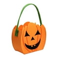 thumbnail image 4 of EUDIDV Pumpkin Bucket Candy Bucket Halloween Candy Bag Spooky Themed Candy Pouch Halloween Goodie Bag Personalized Halloween Candy Bag, 4 of 7