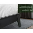 thumbnail image 4 of Acacia Kaylin Solid wood bed frame & Nightstand - King - Black Ristretto, 4 of 4