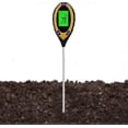thumbnail image 1 of 4 In 1 Soil Moisture Meter, Ph Ph - Ph Soil Tester, For Garden Soil Plant Temperature / Soil Moisture / Ph - Meter / Solar Intensity / Ambient Humidit, 1 of 5