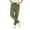 Green, variant on WILLBEST Mens Casual Pants Elastic Waist 27 Inseam Mens Tracksuit Slim Casual Sweatpants Zipper Tie Feet Solid Color Small Foot Pants Running Pants Plus Casual Pants 2024 Casual