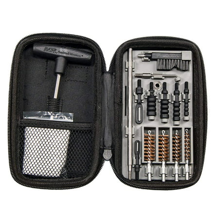 M&P Compact Pistol Cleaning Kit for .22 9mm .357 .38 .40 10mm and .45 Caliber Handguns Smith &
