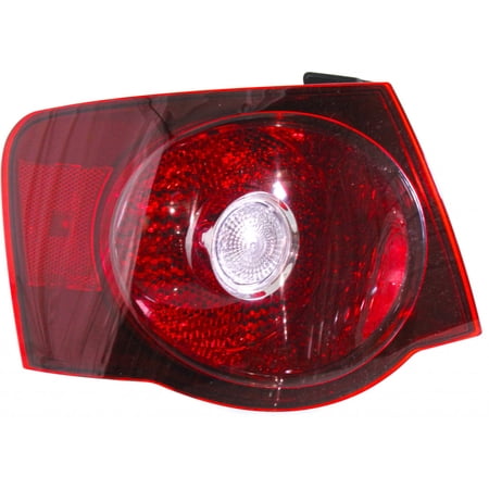 For Volkswagen Jetta Tail Light 2008 2009 2010 Tail Light Driver Side Outer Sedan CAPA Certified Replacement For VW2800127 | 1K5945095L