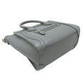 thumbnail image 3 of Pre-Owned Celine Luggage Nano Shopper Women's Handbag 189243AQL Calfskin Coal (Grey) (Good), 3 of 9