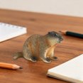 thumbnail image 4 of Estatuilla de marmota de peluche Animal de jardín para el hogar, 4 of 6