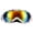 White Purple, variant on M Buder Pet Glasses UV Protection Windproof Dog Goggles Sunglasses Striped Pattern Frame Red Lens, One Size (7 inches / 18 cm)
